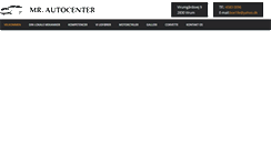 Desktop Screenshot of mr-autocenter.dk